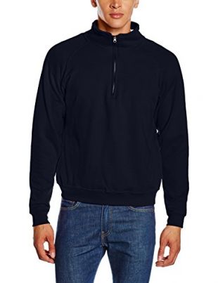 Fruit of the Loom SS029M, Sweat-Shirt Homme, Bleu (Bleu marine intense), X-Large