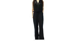 Lauren Ralph Lauren Women's Belted Wide Leg Jumpsuit