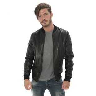 CTM Made in Italy Leather Jackets - Homme Veste en Cuir véritable ...