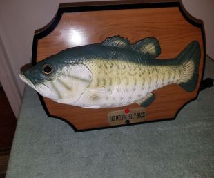 Big Mouth Billy Bass Singing Fish Motion Activated Working Condition | eBay