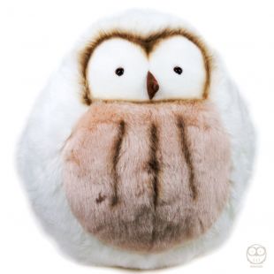 Monseuil Louise The Owl M Silver Gray Stuffed Animals & Teddy Bear Plush Animal | eBay