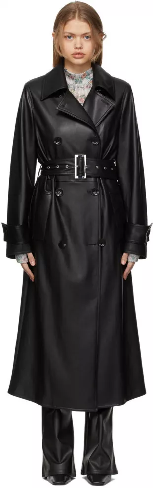 Stand Studio - Black Malou Trench Coat