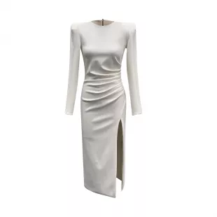 Meraki Midi Dress -Multi Print Damask main image 1