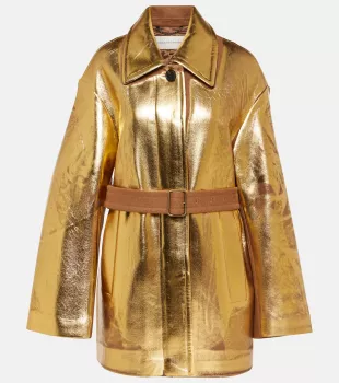 Vendals metallic wool-blend jacket