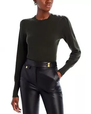 Nelia Cashmere Crewneck Sweater