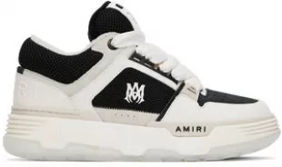 White & Black MA-1 Sneakers