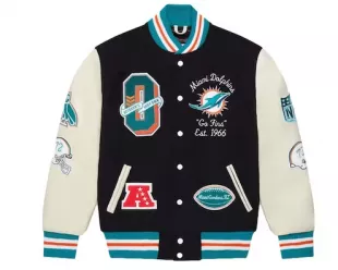 NFL Miami Dolphins Varsity Jacket