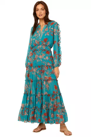 MISA LA - Misa Hadeya Dress, Talitha Teal