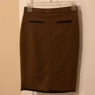 Camel Pencil Skirt