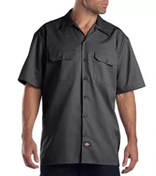Men's Big-Tall Short-Sleeve Work Shirt