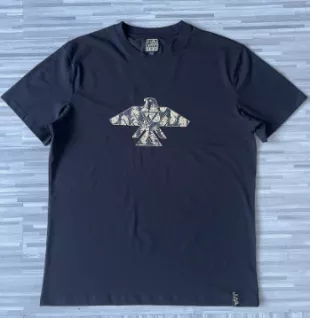 Neechi Gold Feather Thunderbird T-Shirt