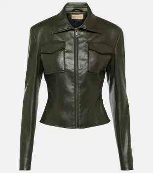 Edona Faux Leather Jacket