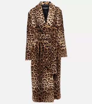 Kim Leopard Robe