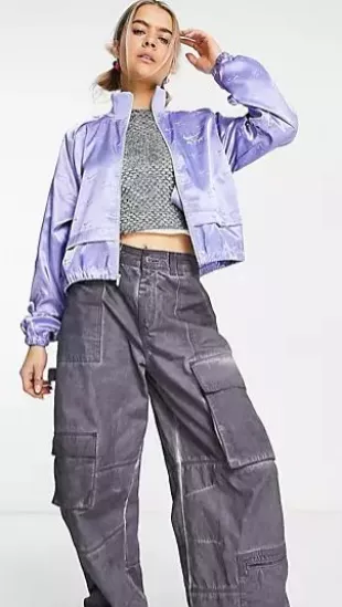 Air jacket in lilac-Purple