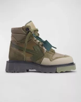 Men's Hiking Sponge Sneakerboot Lace-Up Boots
