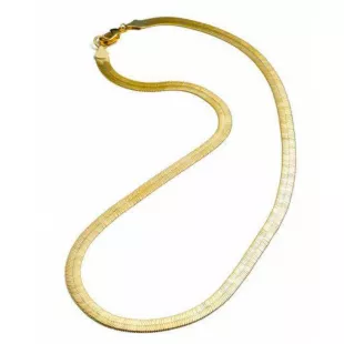 Hailey Herringbone Chain Necklace
