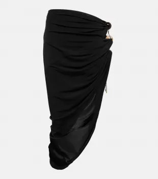 La Jupe Perola Jersey Midi Skirt