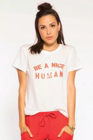 Be A Nice Human Loose Tee