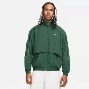 Veste de survêtement tissée Nike Sportswear Solo Swoosh pour homme - Vert