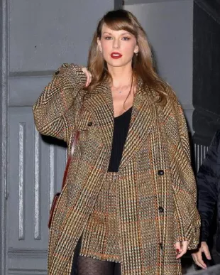 Taylor Swift NYC Tweed Coat
