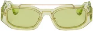 Green Medusa Biggie Sunglasses