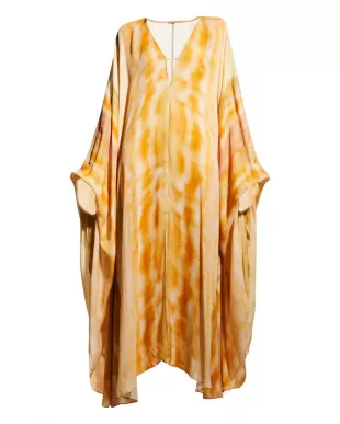 Thara Dyed Coverup Caftan
