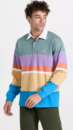 Earl Long Sleeve Polo | Shopbop