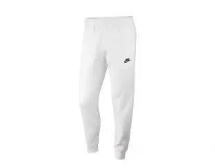 Men's Nike Sportswear White/White/Black Club Fleece Jogger (BV2671 100) - XL