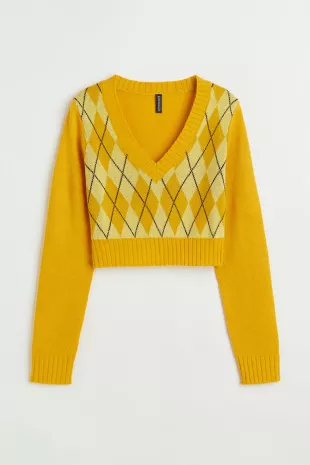 Sweater Yellow/Pattern