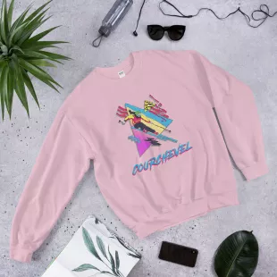 Courchevel ski sweatshirt