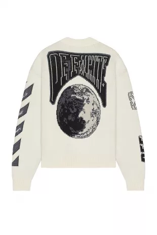 Moon Varsity Knit Cardigan