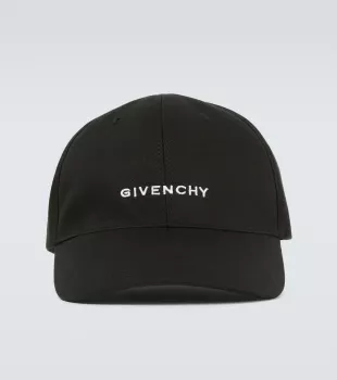 Cotton-Blend Logo Cap