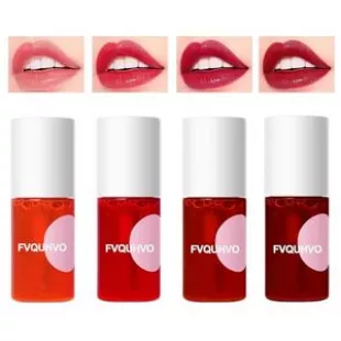 Lip Tint Stain Set - Mini Liquid Lipstick Kit,Watery and Moisturizing Lip Stain, Long Wearing Lip Tint,Easy Application Tinta Para Labios,3-in-1 Lip Makeup(Pack of 4 Colors)