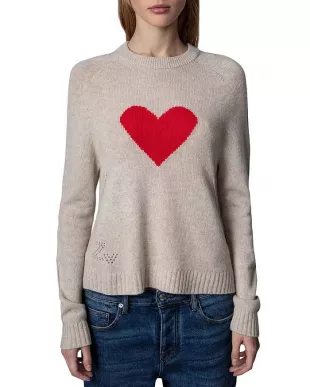 Lil Heart Cashmere Sweater