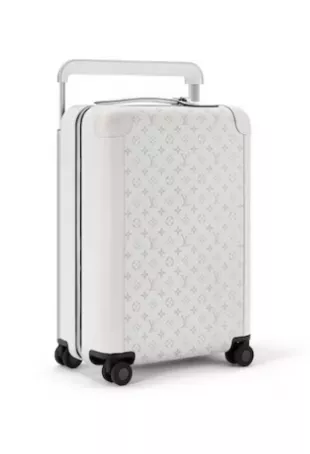 Louis Vuitton - White Monogram Horizon 55 Rolling Luggage