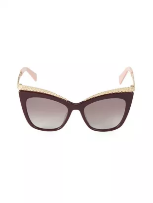 52MM Cat Eye Sunglasses