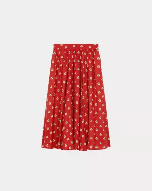 Jupe midi 'KENZO Teddy Flower'