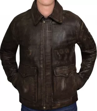 Movie Star Jacket - Indiana Jones Leather Jacket