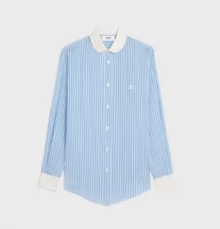 Celine - Romy Shirt In Striped Silk