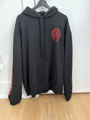 パーカー・フーディ Chrome Hearts Web Exclusive Horse Shoe Hoodie Black Red Chrome Hearts - Chrome Hearts Web Exclusive Horse Shoe