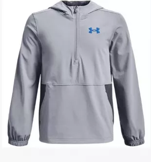 Woven Half Zip Jacket