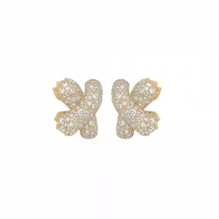 Ombre Feline Earrings