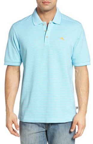 Tommy Bahama Emfielder Stripe Pima Cotton Blend Polo | Nordstrom