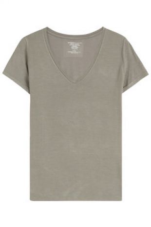 V Neck T Shirt   Majestic | WOMEN | US STYLEBOP.COM
