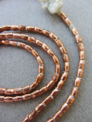 Perles africaines entretoise cuivre