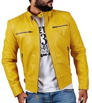 Dirk Gently's Holistic Detective Agency Yellow Leather Jacket
