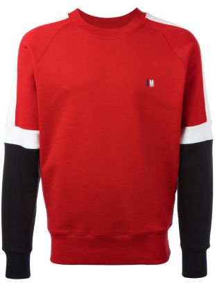 Ami Alexandre Mattiussi Tricolour Sweatshirt   Farfetch