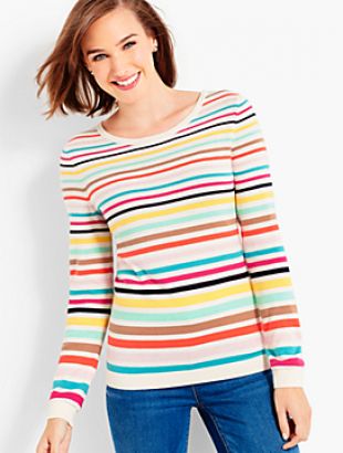 Rainbow Stripes Sweater