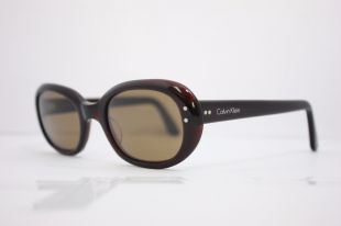Calvin Klein CK Vintage Sunglasses Made in Italy 629s 52mm NOS Brown women | eBay