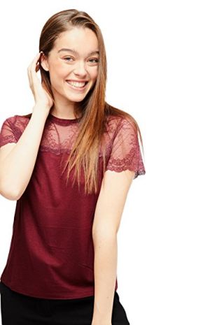 Top Jersey Dentelle